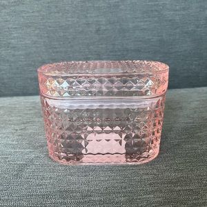 Target Bullseye Playground Glass Trinket Box